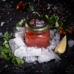 Икра форели розница 250гр. стекло