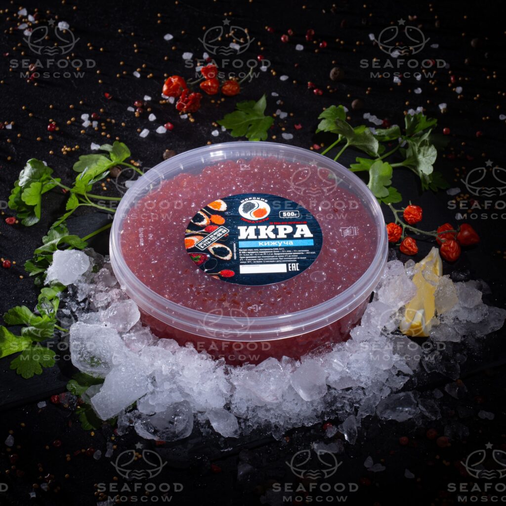 Икра кижуча 500 гр Улов 2024г - SEAFOOD.MOSCOW