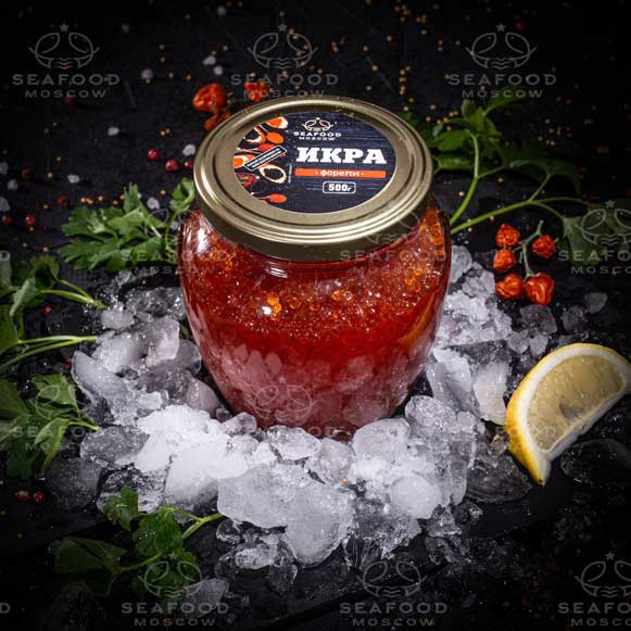 forel500st Икра Форели 500 гр. стекло — изображение 1