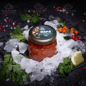 Икра Горбуши  свежий улов 95 гр. стекло