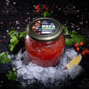 Икра кеты розница 250гр. стекло