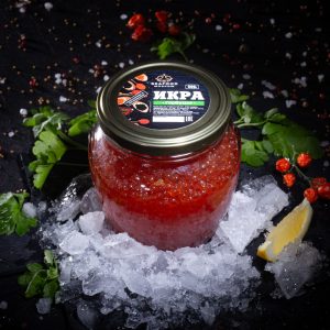 Икра горбуши 2025 свежий улов, 500гр стекло