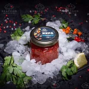 Икра кижуча розница 95 гр. стекло