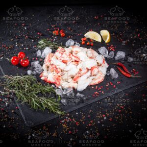 Мясо краба камчатского салатное крупнокусковое (Приморский Край)