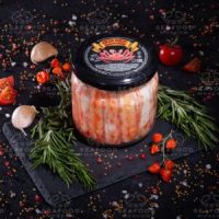 Мясо краба в солевой заливке ст/б 390гр. (Адмирал)