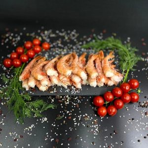 Креветка аргентинская 30/55,  б/г, 2 кг (Экор)