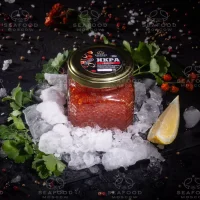 Икра Форели свежий улов 250 гр. стекло