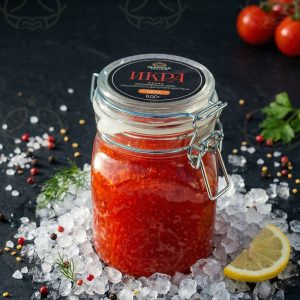 Икра кеты свежий улов 600 гр.