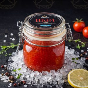 Икра Кижуч свежий улов 350 гр.