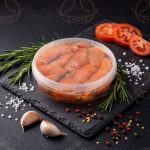 Ломтики кижуча в масле, 180 гр.