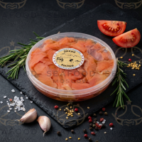 Ломтики нерки в масле, 180 г (ИП Скрипник)