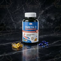 ОМЕГА-3 600мг из дикого камчатского лосося банка
