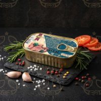 Тунец бланшированный в масле 120 гр.